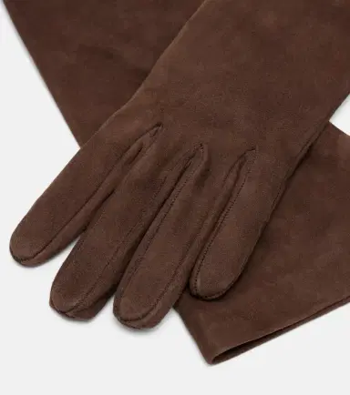 Brunello Cucinelli Suede gloves | Thumbnail 2 Brunello Cucinelli Suede gloves | Thumbnail 2