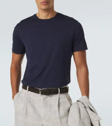 Ralph Lauren Purple Label Cotton jersey T-shirt | Thumbnail 3 Ralph Lauren Purple Label Cotton jersey T-shirt | Thumbnail 3