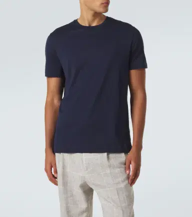 Ralph Lauren Purple Label Cotton jersey T-shirt | Thumbnail 4 Ralph Lauren Purple Label Cotton jersey T-shirt | Thumbnail 4