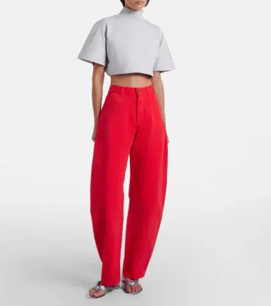 Alaïa Alaïa Barrel-leg jeans | Thumbnail 2 Alaïa Alaïa Barrel-leg jeans | Thumbnail 2