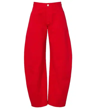 Alaïa Alaïa Barrel-leg jeans | Thumbnail 1 Alaïa Alaïa Barrel-leg jeans | Thumbnail 1