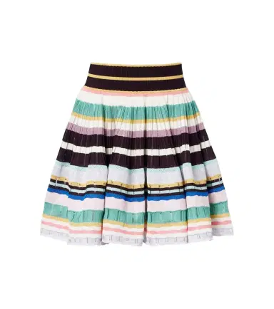 Alaïa Alaïa Striped knitted miniskirt | Thumbnail 1 Alaïa Alaïa Striped knitted miniskirt | Thumbnail 1