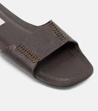 TOTEME Leather slides | Thumbnail 4 TOTEME Leather slides | Thumbnail 4