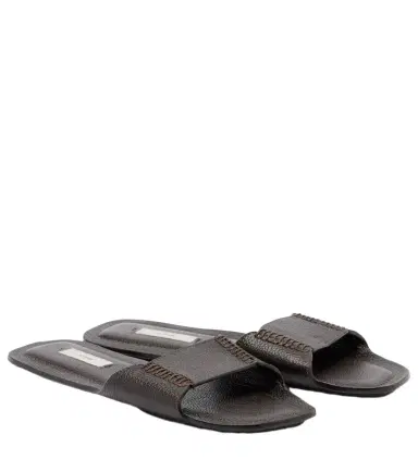 TOTEME Leather slides | Thumbnail 1 TOTEME Leather slides | Thumbnail 1