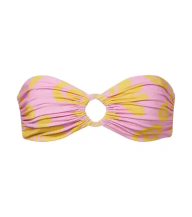 Cala de la Cruz Lulu printed high-rise bikini bottoms | Thumbnail 1 Cala de la Cruz Lulu printed high-rise bikini bottoms | Thumbnail 1
