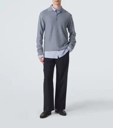 The Row Tarek virgin wool straight pants | Thumbnail 3 The Row Tarek virgin wool straight pants | Thumbnail 3