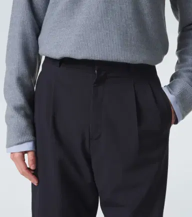 The Row Tarek virgin wool straight pants | Thumbnail 4 The Row Tarek virgin wool straight pants | Thumbnail 4