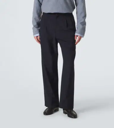 The Row Tarek virgin wool straight pants | Thumbnail 5 The Row Tarek virgin wool straight pants | Thumbnail 5