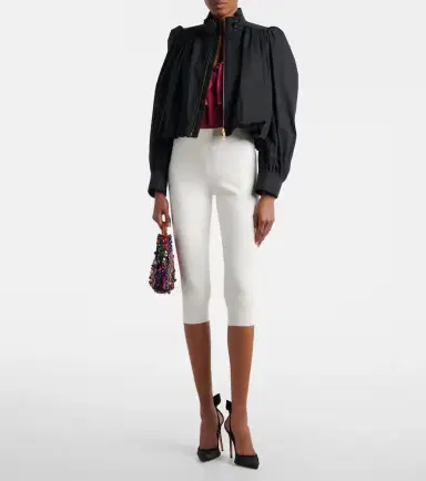 Aquazzura Bow Tie suede-trimmed mesh pumps | Thumbnail 5 Aquazzura Bow Tie suede-trimmed mesh pumps | Thumbnail 5