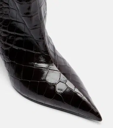 The Attico Lea croc-effect leather knee-high boots | Thumbnail 4 The Attico Lea croc-effect leather knee-high boots | Thumbnail 4