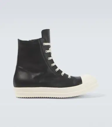 Rick Owens Jumbolace leather high-top sneakers | Thumbnail 6 Rick Owens Jumbolace leather high-top sneakers | Thumbnail 6