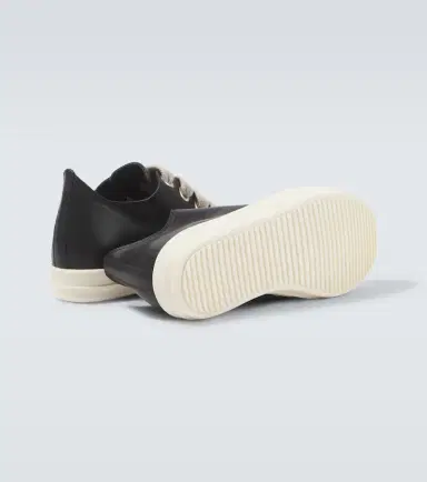 Rick Owens Jumbolace leather low-top sneakers | Thumbnail 3 Rick Owens Jumbolace leather low-top sneakers | Thumbnail 3