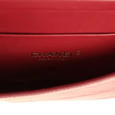 Chanel Chanel CC Clutch Burgundy Croc Embossed Calfskin Gold Hardware | Thumbnail 7 Chanel Chanel CC Clutch Burgundy Croc Embossed Calfskin Gold Hardware | Thumbnail 7