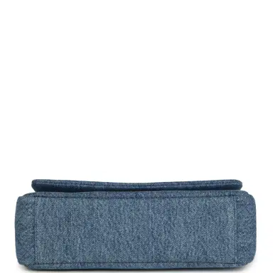 Chanel Chanel Medium "Eyes on You" Flap Bag Blue Denim Gold Hardware | Thumbnail 6 Chanel Chanel Medium "Eyes on You" Flap Bag Blue Denim Gold Hardware | Thumbnail 6