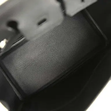 HERMÈS Hermes Birkin 25 Black Togo Palladium Hardware | Thumbnail 7 HERMÈS Hermes Birkin 25 Black Togo Palladium Hardware | Thumbnail 7