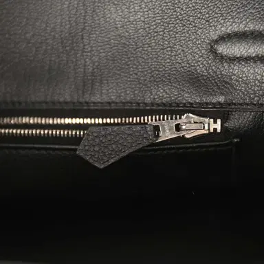HERMÈS Hermes Birkin 25 Black Togo Palladium Hardware | Thumbnail 8 HERMÈS Hermes Birkin 25 Black Togo Palladium Hardware | Thumbnail 8