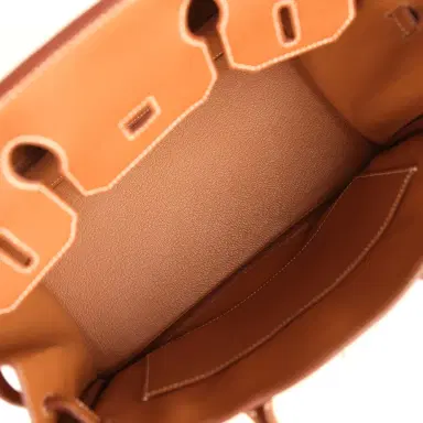 HERMÈS Hermes Birkin 30 Gold Togo Palladium Hardware | Thumbnail 8 HERMÈS Hermes Birkin 30 Gold Togo Palladium Hardware | Thumbnail 8