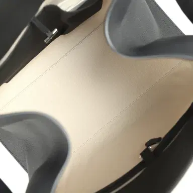 The Row The Row Soft Margaux 15 Bag Black Calfskin Silver Hardware | Thumbnail 9 The Row The Row Soft Margaux 15 Bag Black Calfskin Silver Hardware | Thumbnail 9