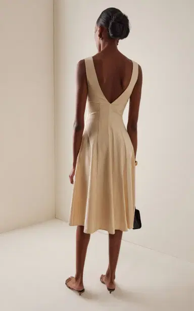Mirror Palais Dinner’s at 6 Cotton Midi Dress | Thumbnail 4 Mirror Palais Dinner’s at 6 Cotton Midi Dress | Thumbnail 4