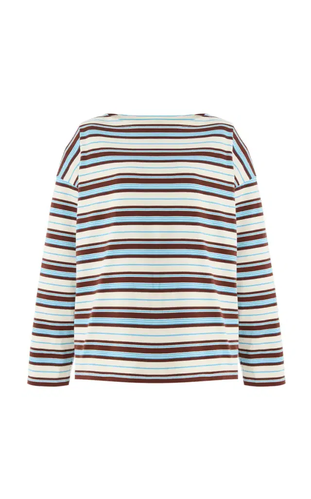 Nadine Striped Cotton Top Nadine Striped Cotton Top