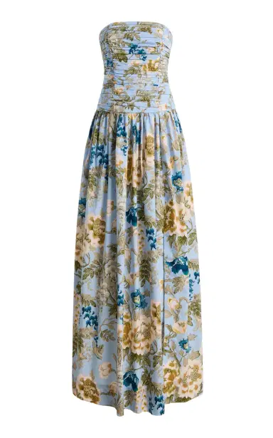 Cara Cara Montreal Floral Cotton Gown | Thumbnail 1 Cara Cara Montreal Floral Cotton Gown | Thumbnail 1