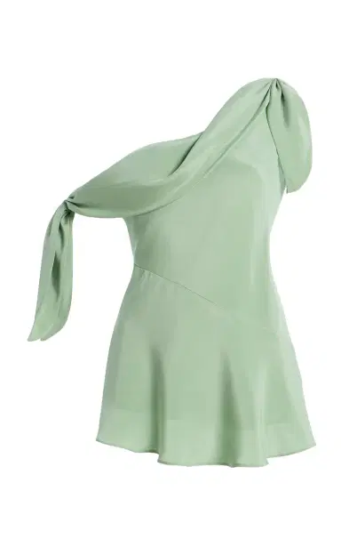 Rodarte Exclusive Tie-Detailed Bias Silk-Crepe Top | Thumbnail 6 Rodarte Exclusive Tie-Detailed Bias Silk-Crepe Top | Thumbnail 6