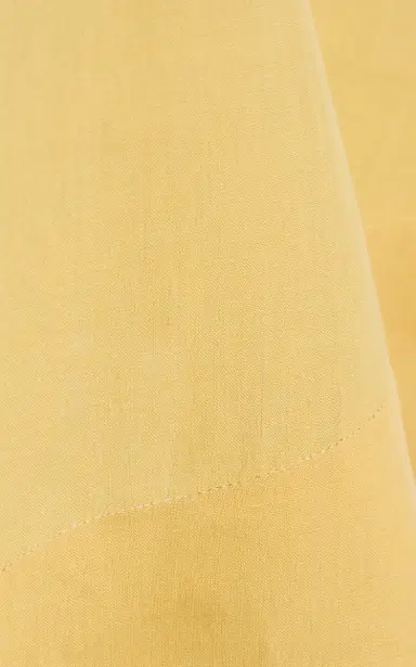 Moda Domus Round Linen Tablecloth - Yellow | Thumbnail 3 Moda Domus Round Linen Tablecloth - Yellow | Thumbnail 3
