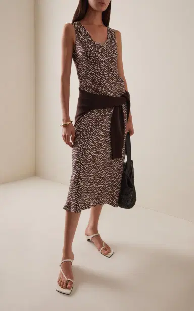 ASCENO The Provence Silk Maxi Dress | Thumbnail 2 ASCENO The Provence Silk Maxi Dress | Thumbnail 2