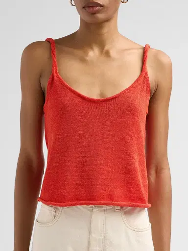 SEROYA Women's Aimee Linen-Cotton Tank | Thumbnail 5 SEROYA Women's Aimee Linen-Cotton Tank | Thumbnail 5