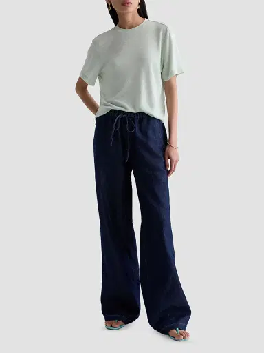 AG Jeans Women's Charli Crewneck T-Shirt - Summer Vine | Thumbnail 2 AG Jeans Women's Charli Crewneck T-Shirt - Summer Vine | Thumbnail 2