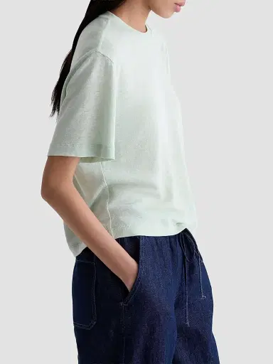 AG Jeans Women's Charli Crewneck T-Shirt - Summer Vine | Thumbnail 7 AG Jeans Women's Charli Crewneck T-Shirt - Summer Vine | Thumbnail 7