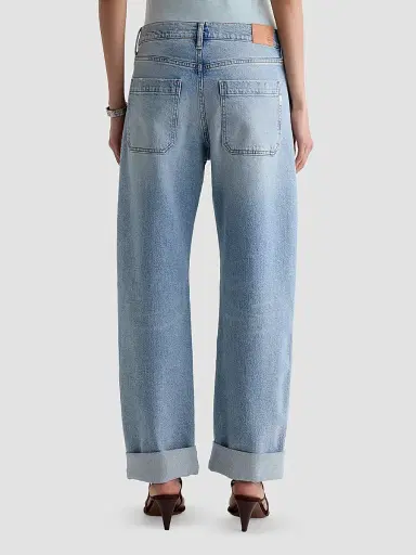 AG Jeans Women's Mercer Barrel-Leg Jeans - Highway 29 - Size 32 | Thumbnail 3 AG Jeans Women's Mercer Barrel-Leg Jeans - Highway 29 - Size 32 | Thumbnail 3