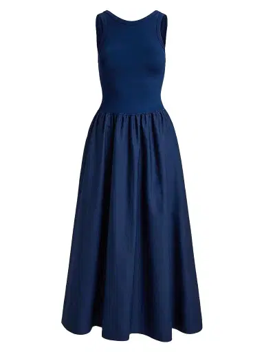 Polo Ralph Lauren Women's Ponte-Bodice Sleeveless Maxi Dress - East Side Royal - Size XS | Thumbnail 1 Polo Ralph Lauren Women's Ponte-Bodice Sleeveless Maxi Dress - East Side Royal - Size XS | Thumbnail 1