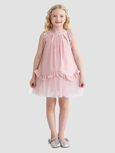 Mimi Tutu Little Girl's & Girl's Lumielle Dress - Pink | Thumbnail 3 Mimi Tutu Little Girl's & Girl's Lumielle Dress - Pink | Thumbnail 3