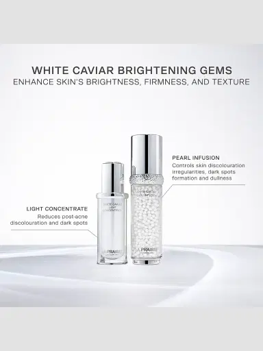 La Prairie White Caviar 3-Piece Brightening Gems Ritual | Thumbnail 4 La Prairie White Caviar 3-Piece Brightening Gems Ritual | Thumbnail 4
