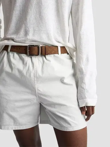 Prada Men's Nubuck Leather Belt | Thumbnail 2 Prada Men's Nubuck Leather Belt | Thumbnail 2