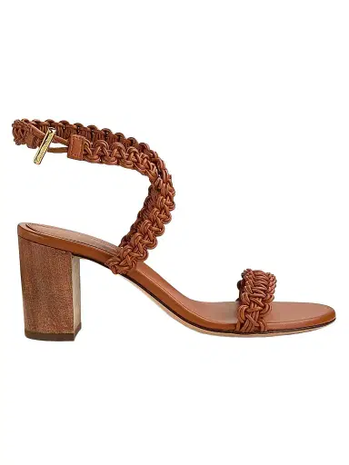 Gianvito Rossi Women's 70MM Woven Leather Sandals - Sedona | Thumbnail 1 Gianvito Rossi Women's 70MM Woven Leather Sandals - Sedona | Thumbnail 1