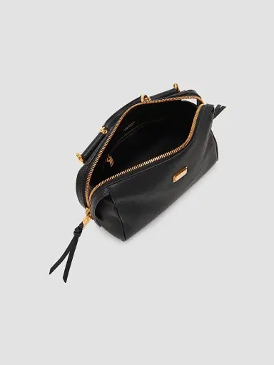 Dolce & Gabbana Women's Vittoria Leather Top Handle Bag - Nero | Thumbnail 4 Dolce & Gabbana Women's Vittoria Leather Top Handle Bag - Nero | Thumbnail 4