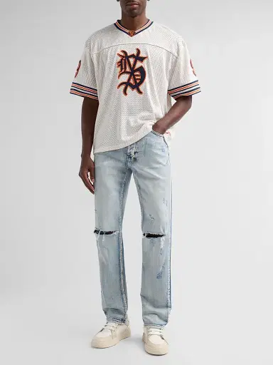 Ksubi Men's Bolter Duke Mesh Jersey - Natural | Thumbnail 2 Ksubi Men's Bolter Duke Mesh Jersey - Natural | Thumbnail 2