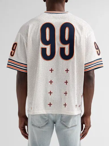 Ksubi Men's Bolter Duke Mesh Jersey - Natural | Thumbnail 3 Ksubi Men's Bolter Duke Mesh Jersey - Natural | Thumbnail 3