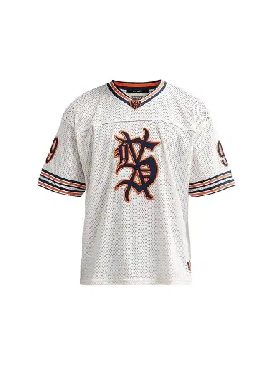 Ksubi Men's Bolter Duke Mesh Jersey - Natural | Thumbnail 1 Ksubi Men's Bolter Duke Mesh Jersey - Natural | Thumbnail 1