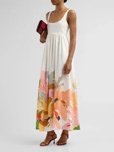 Acler Women's Forever Young Javaly Floral Maxi Dress - Mixed Floral | Thumbnail 4 Acler Women's Forever Young Javaly Floral Maxi Dress - Mixed Floral | Thumbnail 4