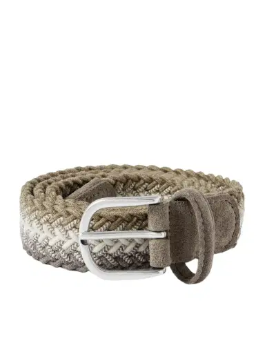 Anderson's Suede-Trimmed Woven Cord Belt | Thumbnail 1 Anderson's Suede-Trimmed Woven Cord Belt | Thumbnail 1