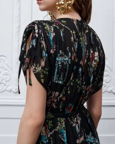 Dior Dioriviera Long Flared Dress | Thumbnail 3 Dior Dioriviera Long Flared Dress | Thumbnail 3
