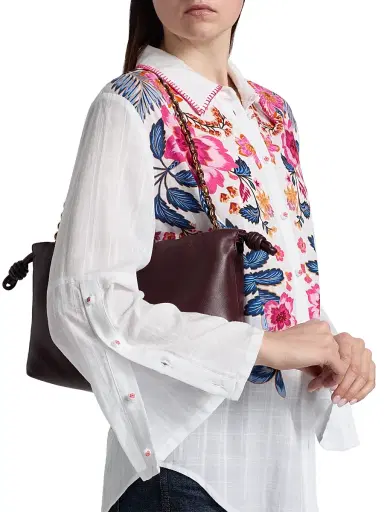 Johnny Was Women's Lirielle Floral Button-Front Shirt - Lirelle - Size XL | Thumbnail 6 Johnny Was Women's Lirielle Floral Button-Front Shirt - Lirelle - Size XL | Thumbnail 6