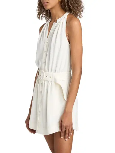 Ramy Brook Women's Mavi Tie-Waist A-Line Minidress - | Thumbnail 4 Ramy Brook Women's Mavi Tie-Waist A-Line Minidress - | Thumbnail 4