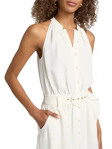 Ramy Brook Women's Mavi Tie-Waist A-Line Minidress - | Thumbnail 6 Ramy Brook Women's Mavi Tie-Waist A-Line Minidress - | Thumbnail 6