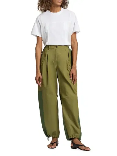 3.1 Phillip Lim Women's Colorblocked Utility Cargo Pants | Thumbnail 2 3.1 Phillip Lim Women's Colorblocked Utility Cargo Pants | Thumbnail 2