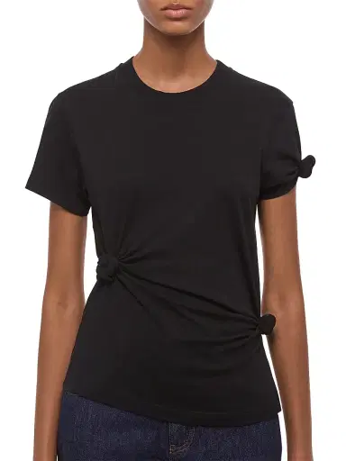 Helmut Lang Women's Knot Baby T-Shirt - Black - Size Large | Thumbnail 7 Helmut Lang Women's Knot Baby T-Shirt - Black - Size Large | Thumbnail 7