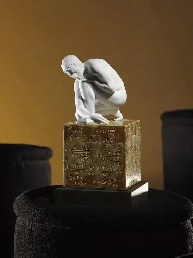 Lladro Scientia Man Figurine - White | Thumbnail 2 Lladro Scientia Man Figurine - White | Thumbnail 2